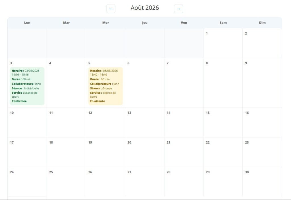 AFIWAI Booking Pro